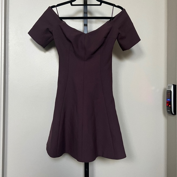 cinq a sept burgundy dress Maroon Gianna Gown
